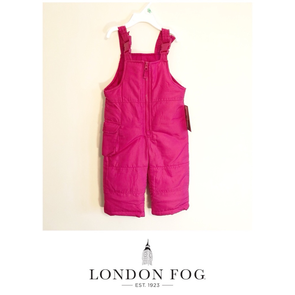 New London Fog 12-Month Pink Snowsuit